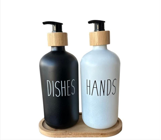 2 Pieces Soap Dispenser