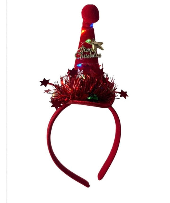 Xmas Hair Clip With Light