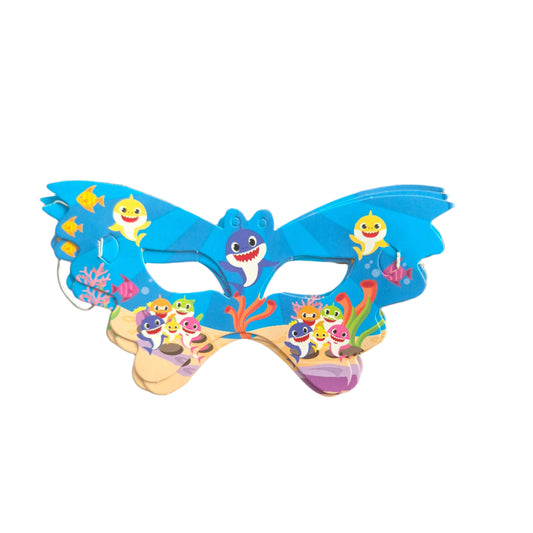 10 Piece Baby Shark Masks