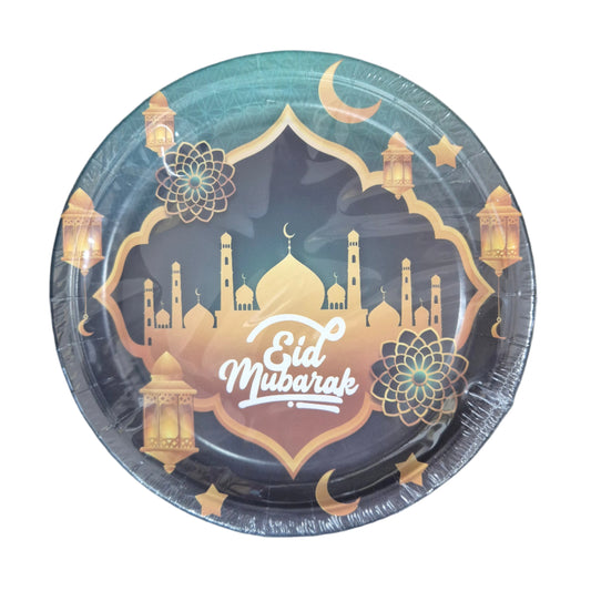 10 Piece Eid Plates