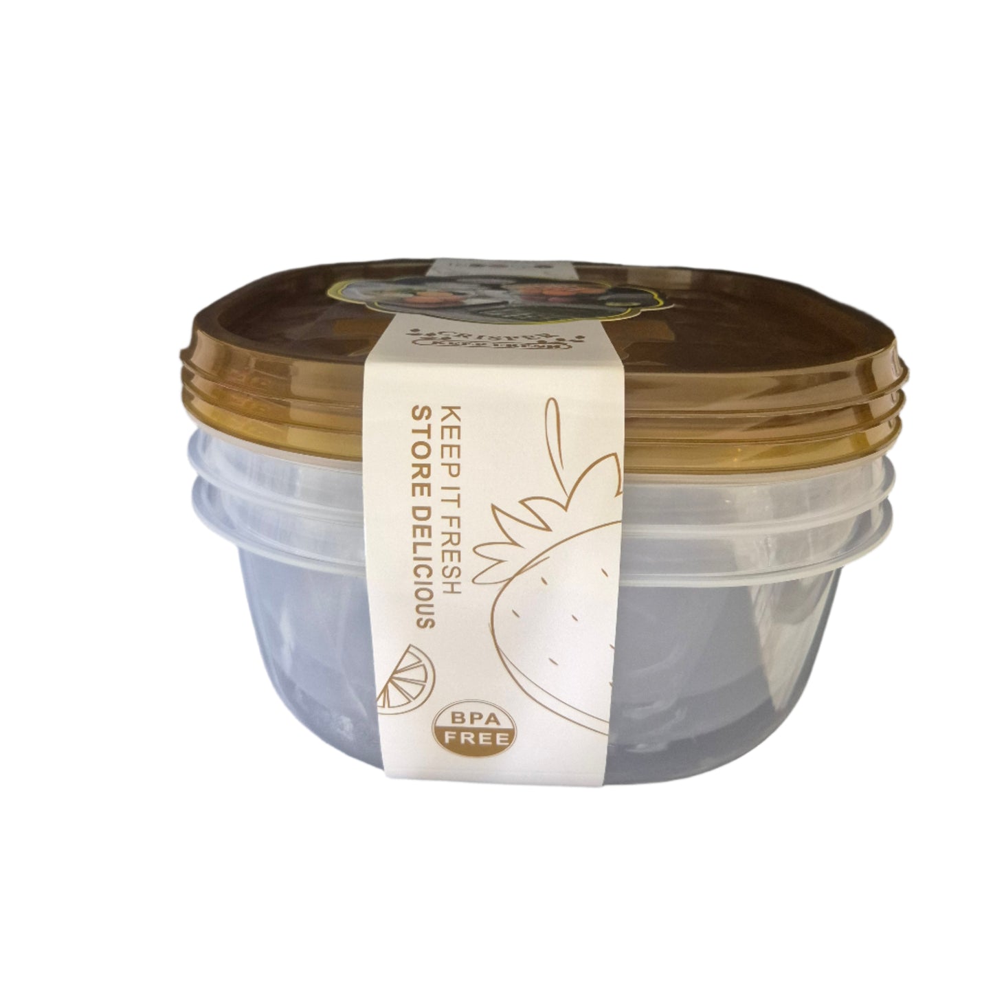 Square Plastic Box Set