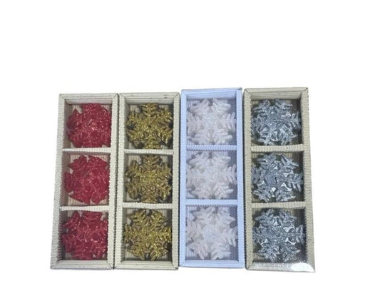 3 Pieces Snow Candle