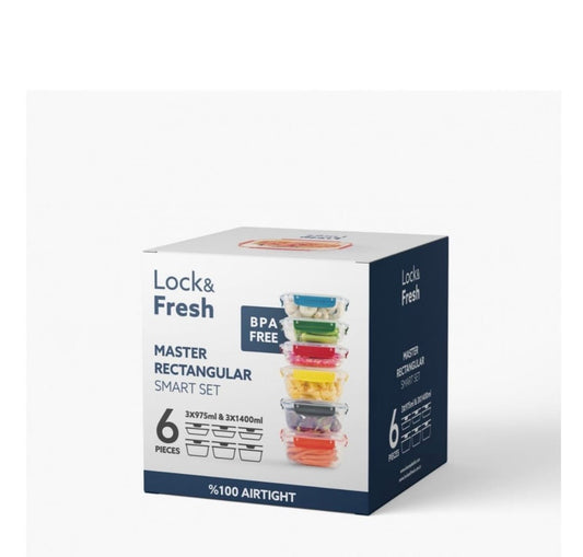 6 Pieces Storage Containers