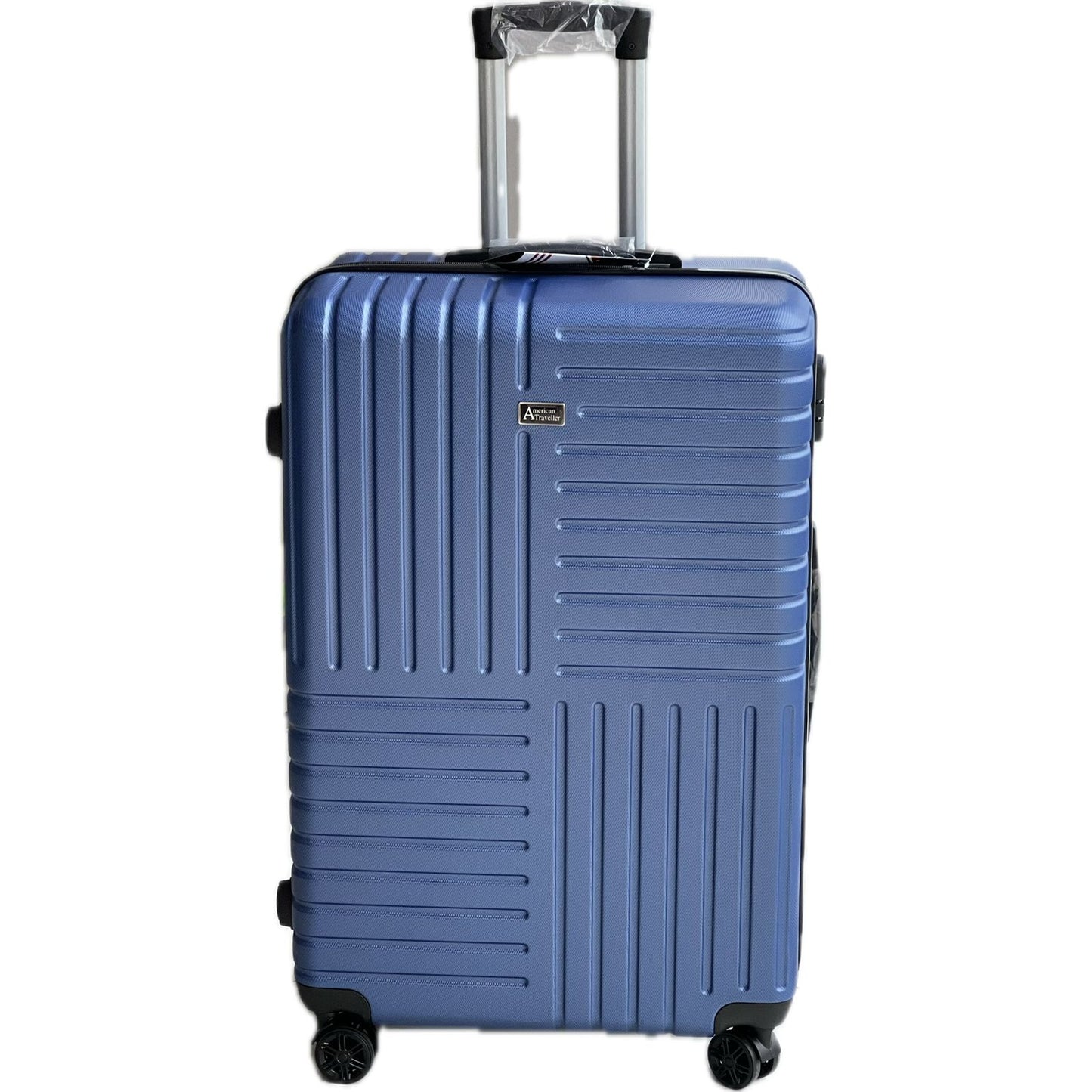 American Traveller Navy Blue Suitcase Set