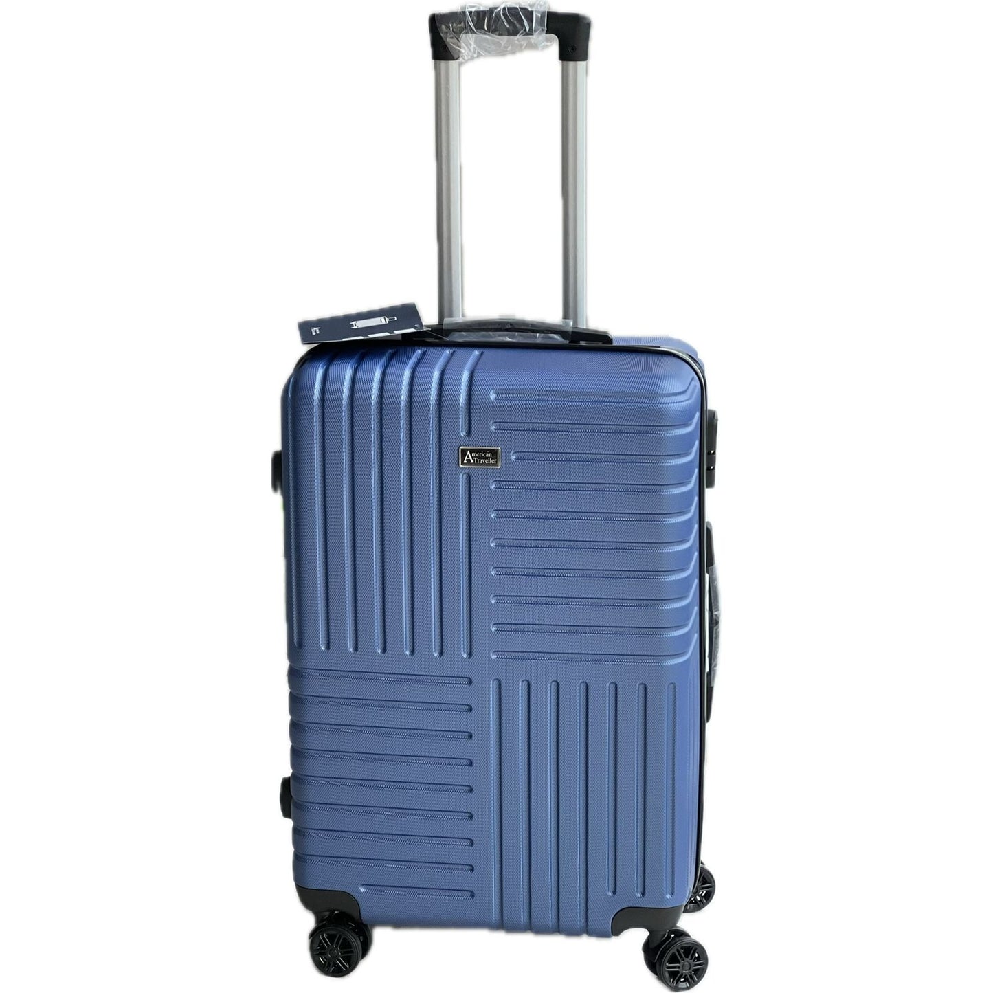 American Traveller Navy Blue Suitcase Set