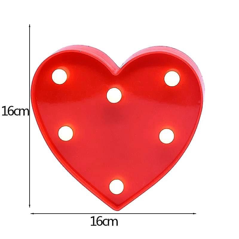 LED Light Heart Decoration