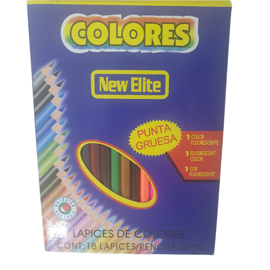 18 Coloring Pencils