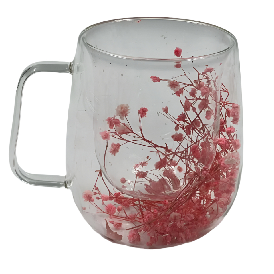 Double Layer Glass Mug - 250 ML