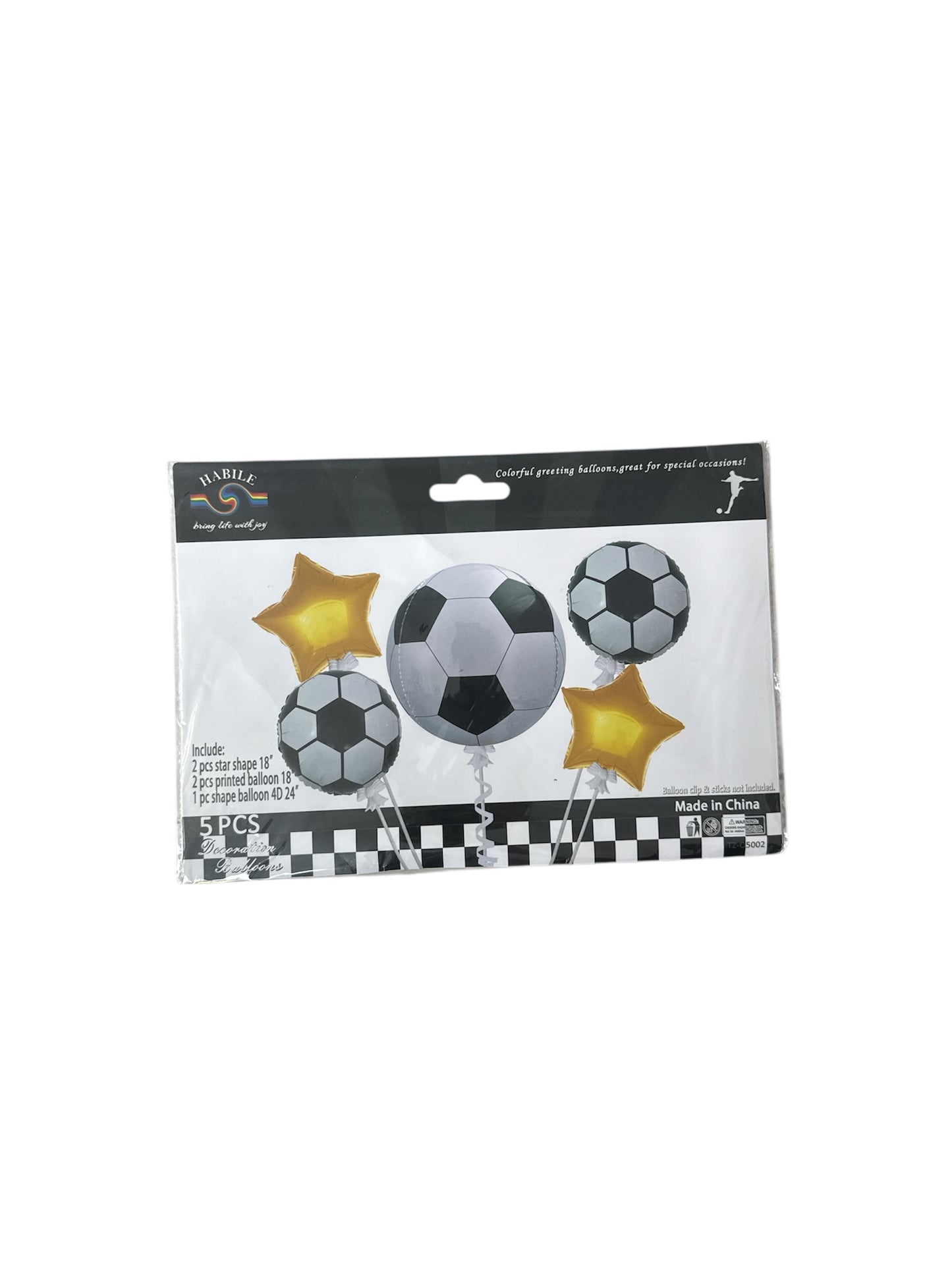 5 pieces Foil Balloon