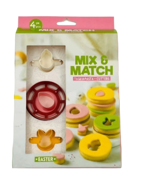 4 Piece Easter Cookie Cutter