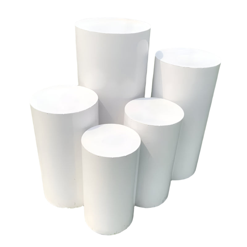 5 Piece Cylinder Decoration Stand