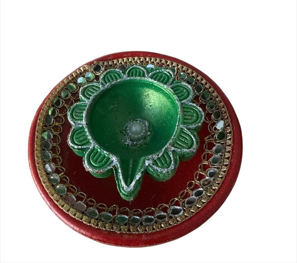 New Plate Diya
