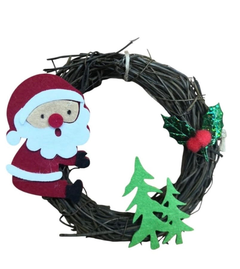 Xmas Deco Ring Santa