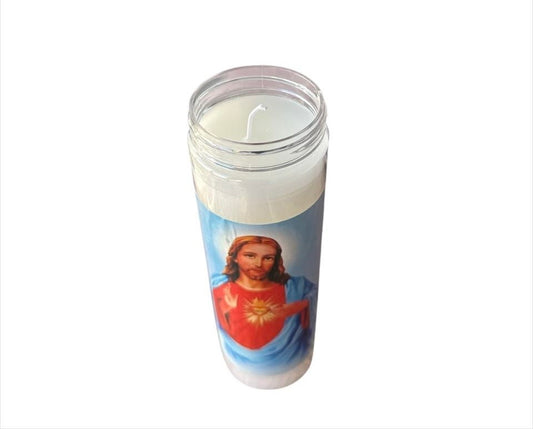 Bottle Candle Jesus
