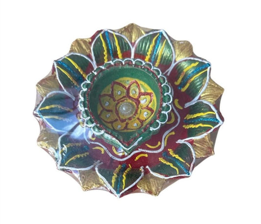 Kamal Diya Plate