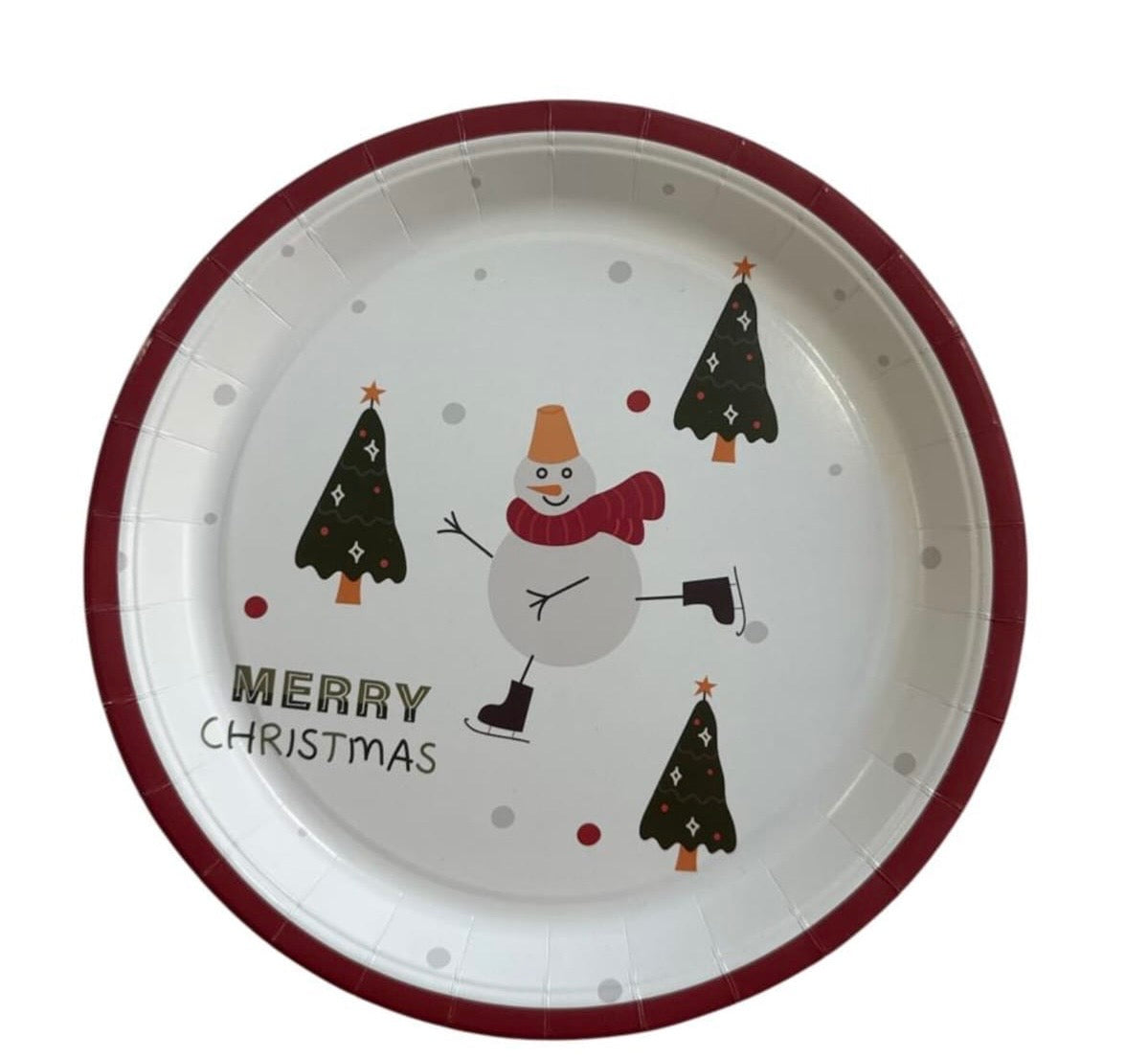 Xmas Paper plate