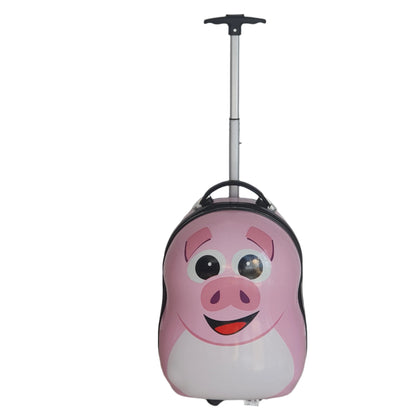 Kids Suitcase - Cute Pig Design