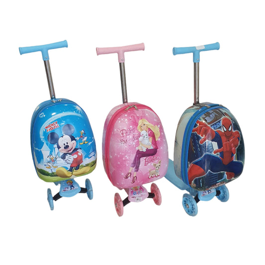 Kids Suitcase - With Scooter