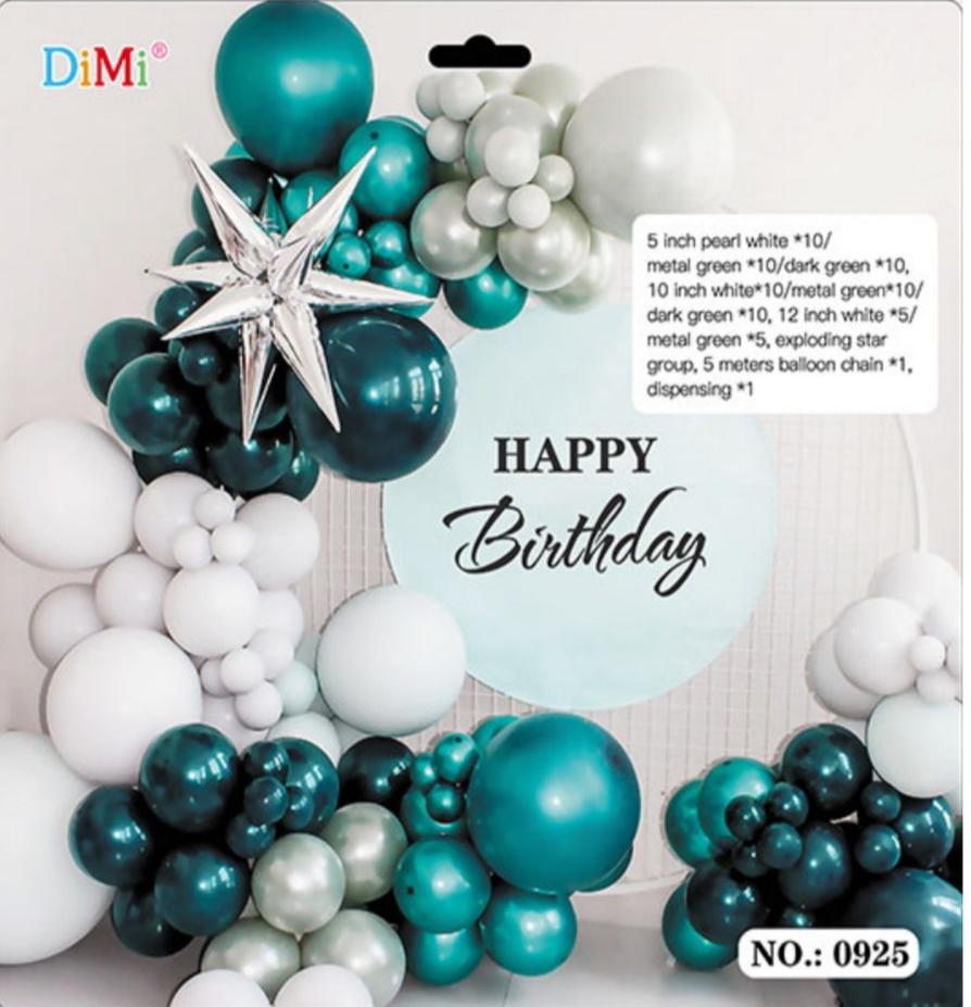 Blue Balloon Set