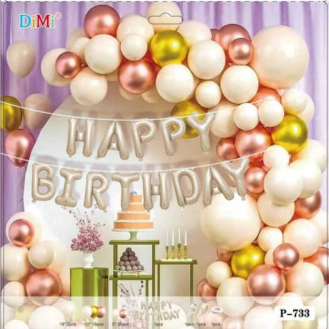 Happy Birthday - Balloon Set