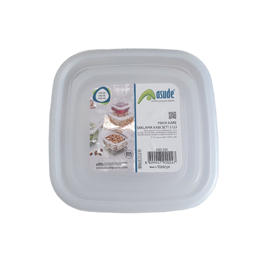 Food Container - Set of 3