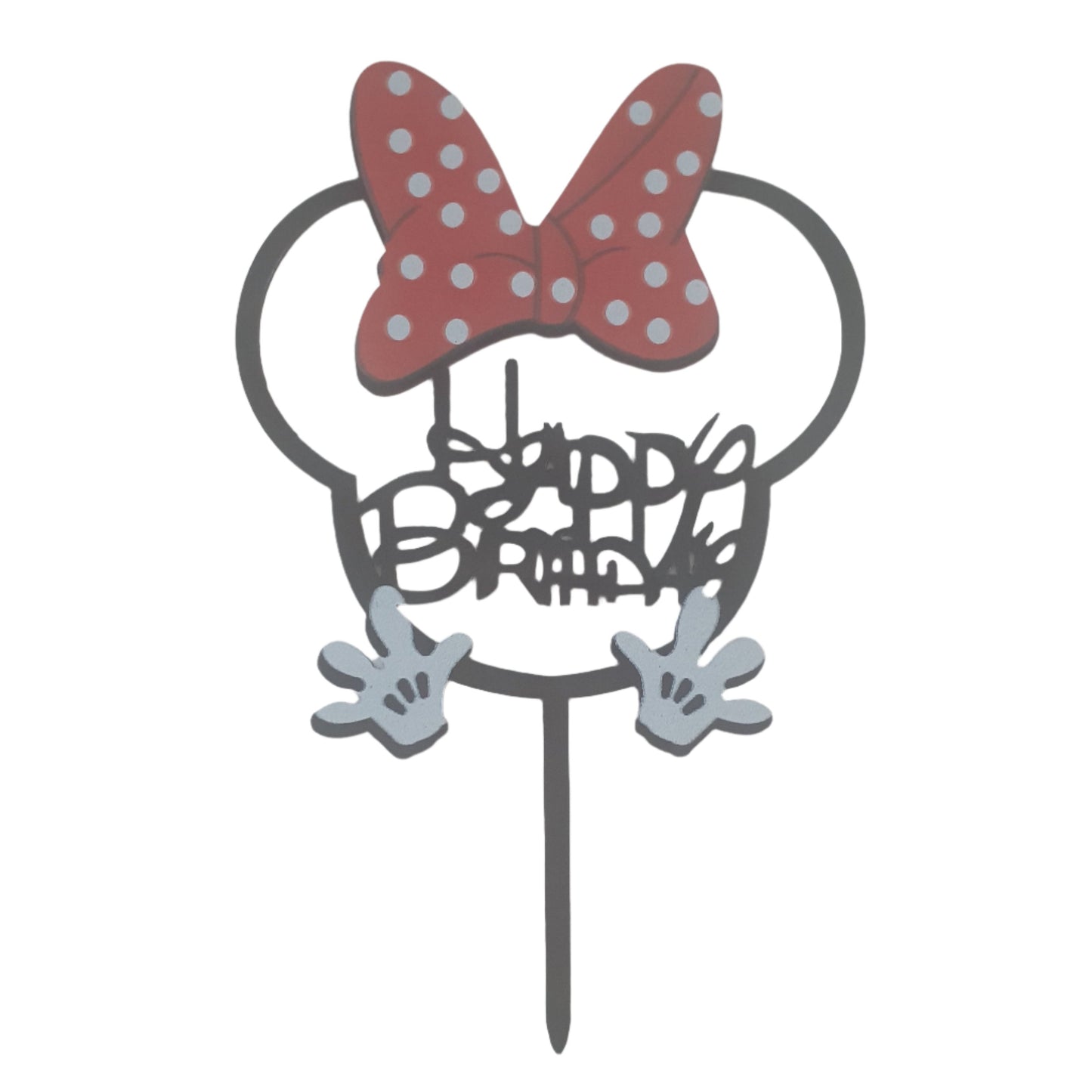 Minnie Mouse Cake Topper