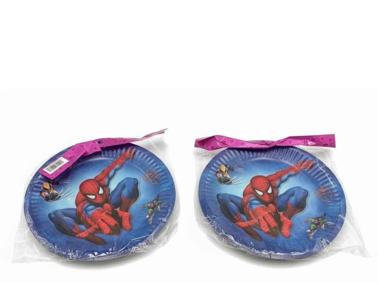 10 Piece Spiderman Paper Plates