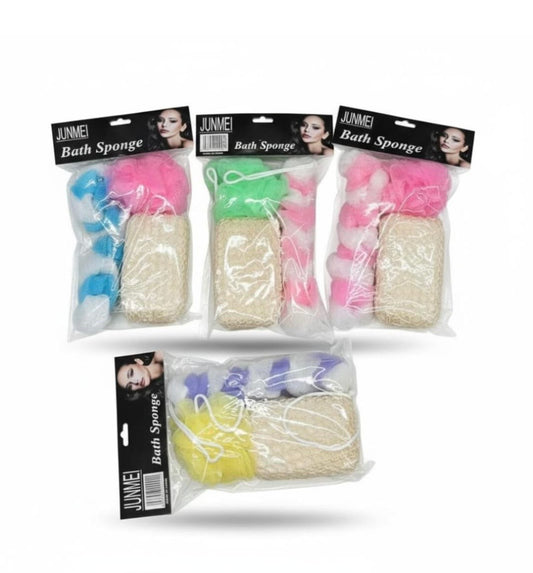 Bath Sponge Set