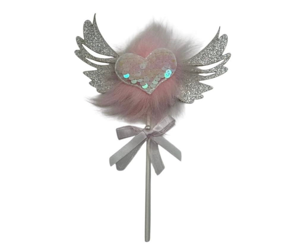 Cake Topper Heart wings