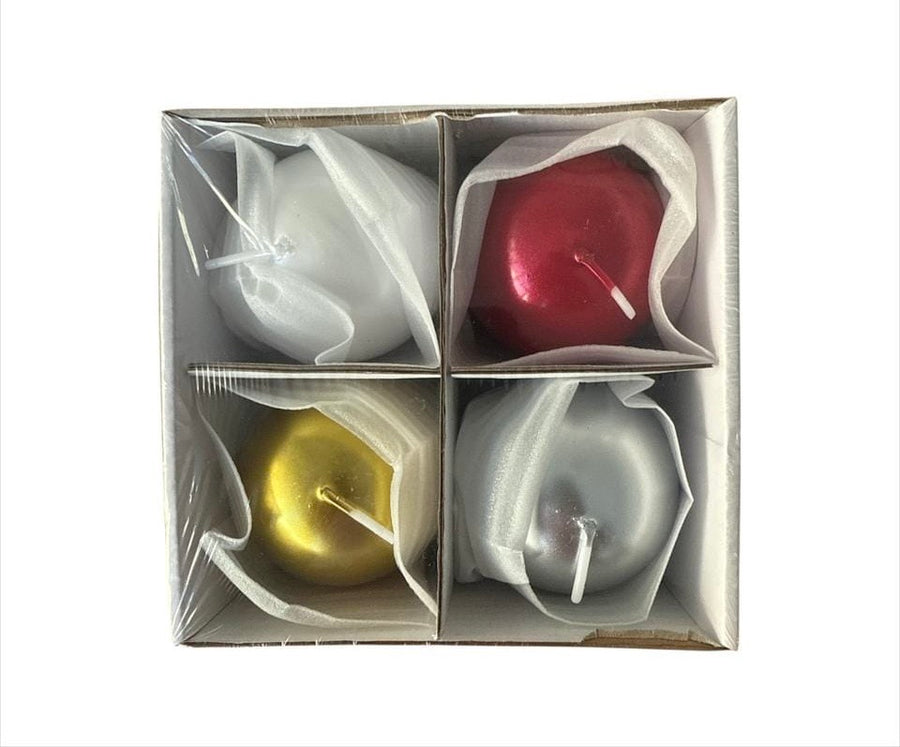 4 Piece Candle Ball - 7 cm