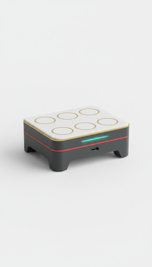 Compact Tech Charging Dock Home Office