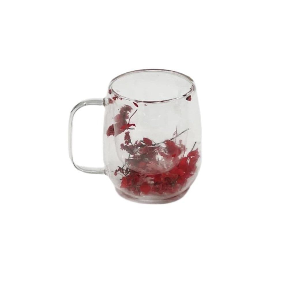 Double Layer Glass Mug - 250 ML