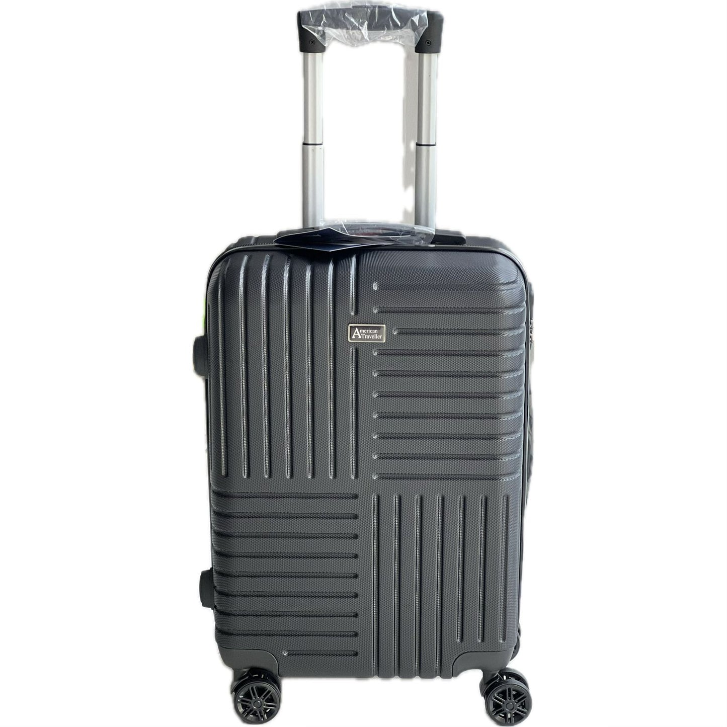 American Traveller Black Suitcase Set