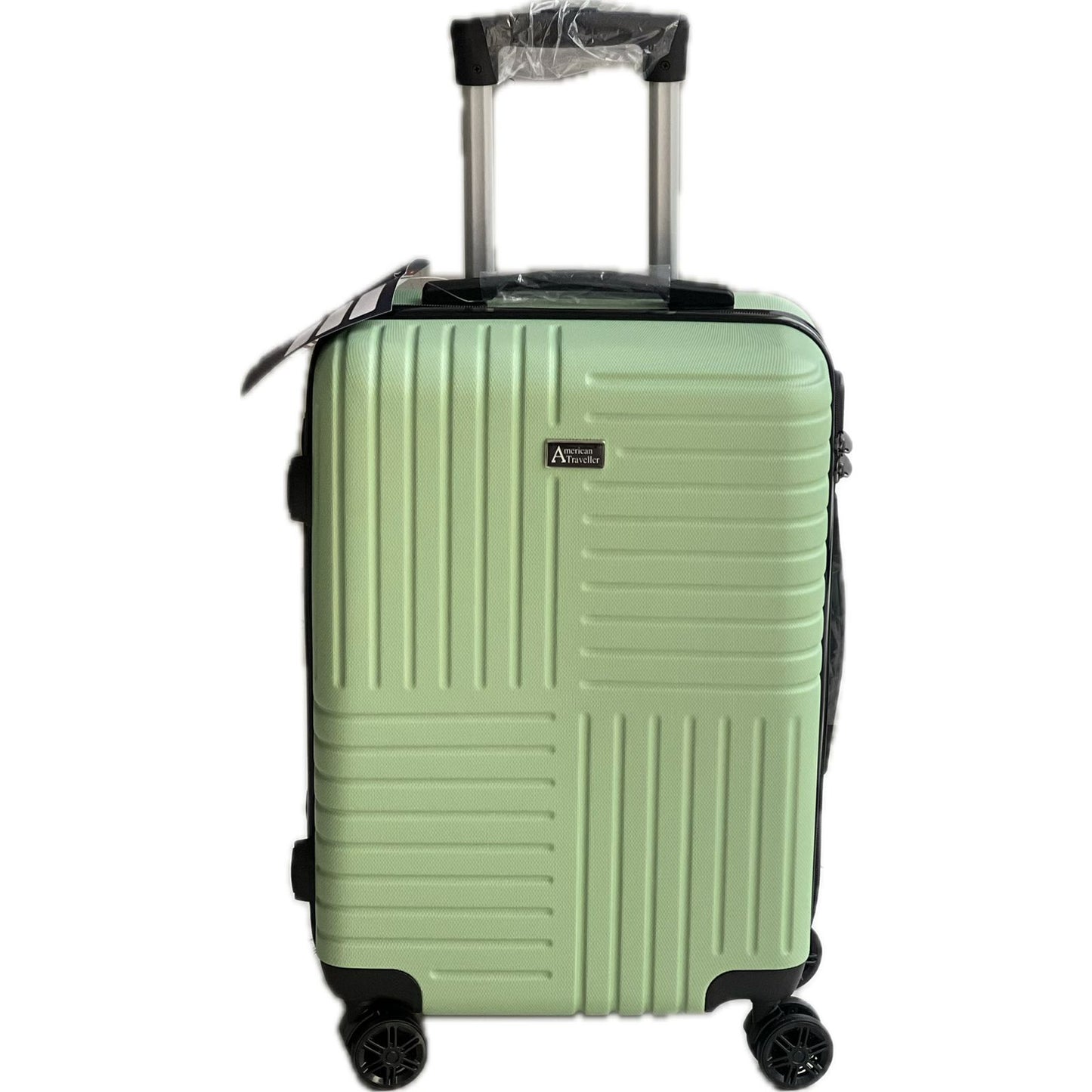 American Traveller Green Suitcase Set