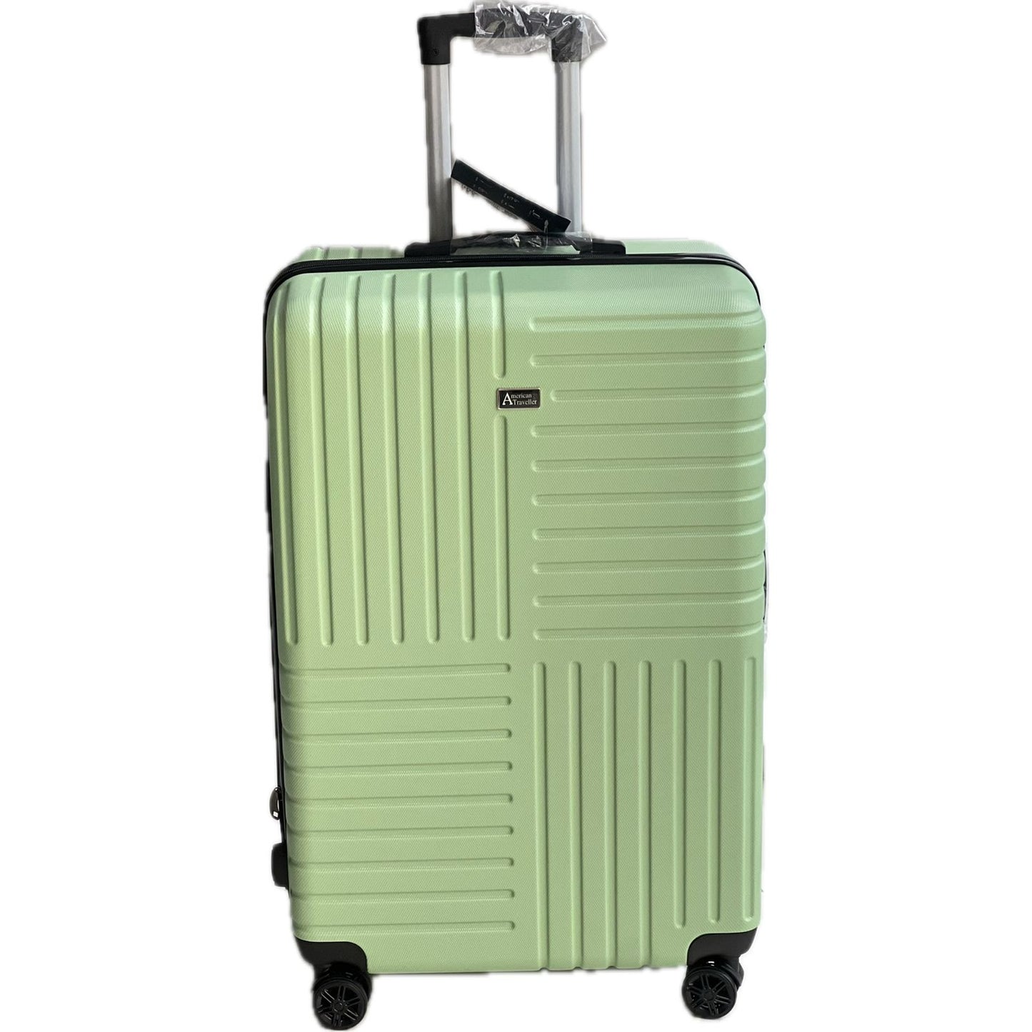 American Traveller Green Suitcase Set