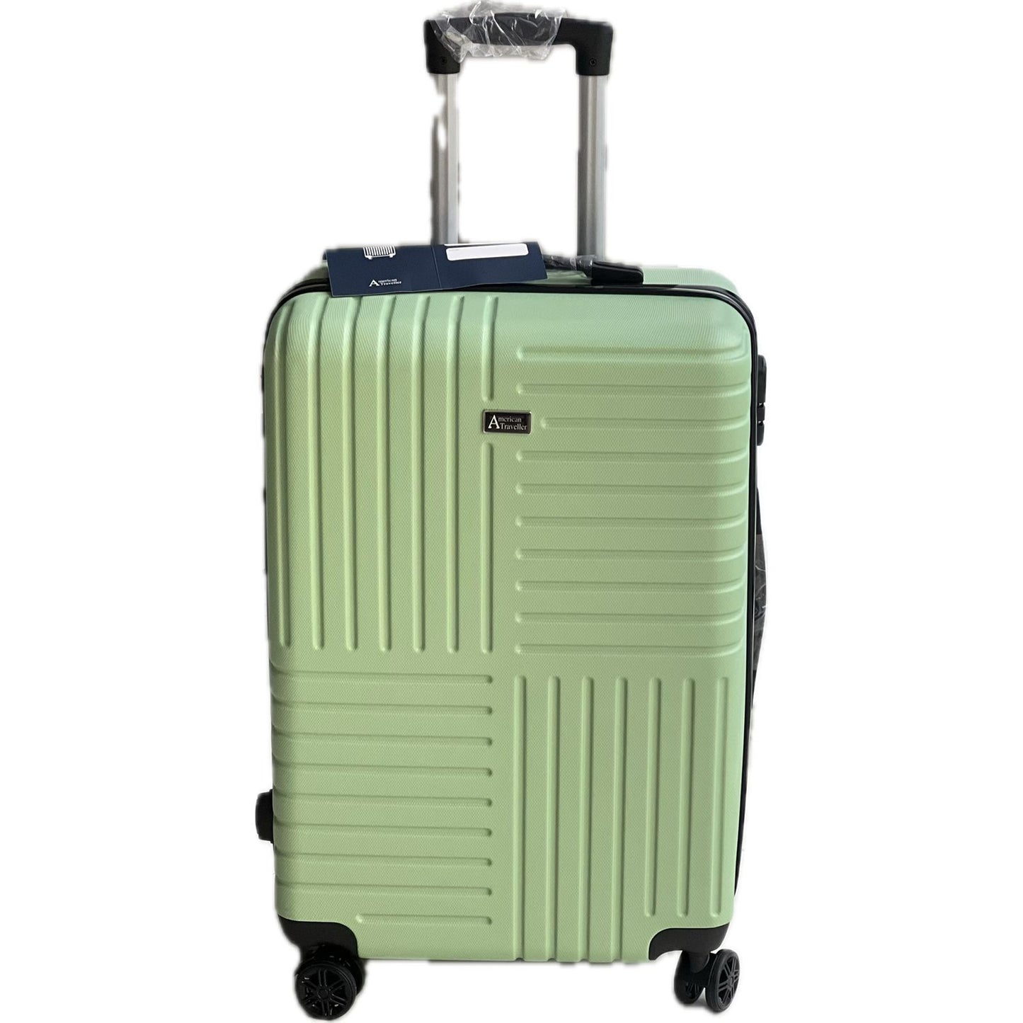 American Traveller Green Suitcase Set