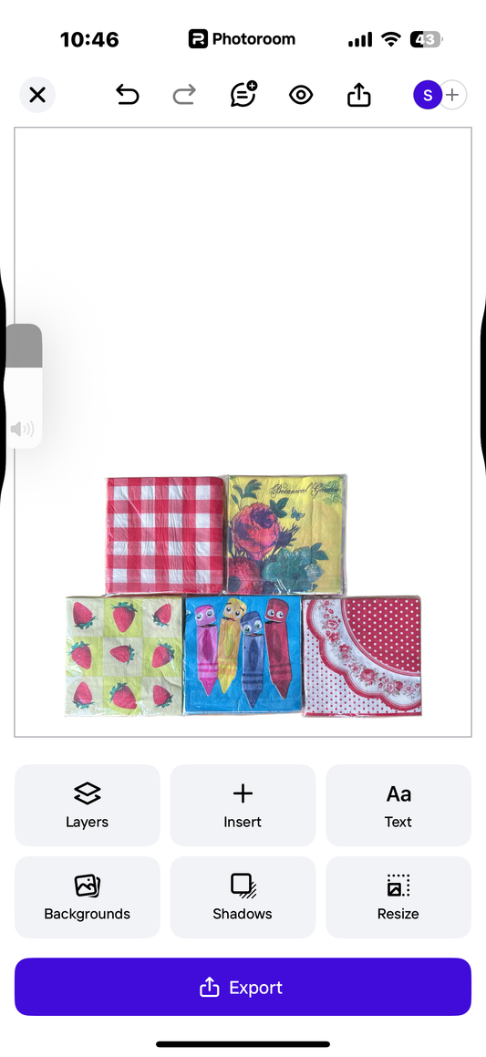 20 Pieces Napkins