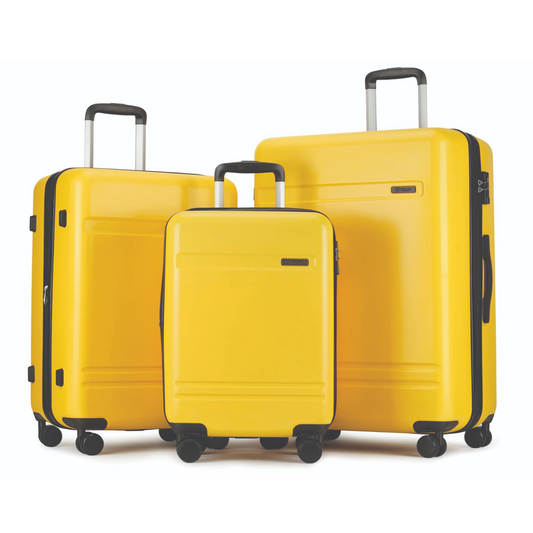 Yellow Suitcase Set