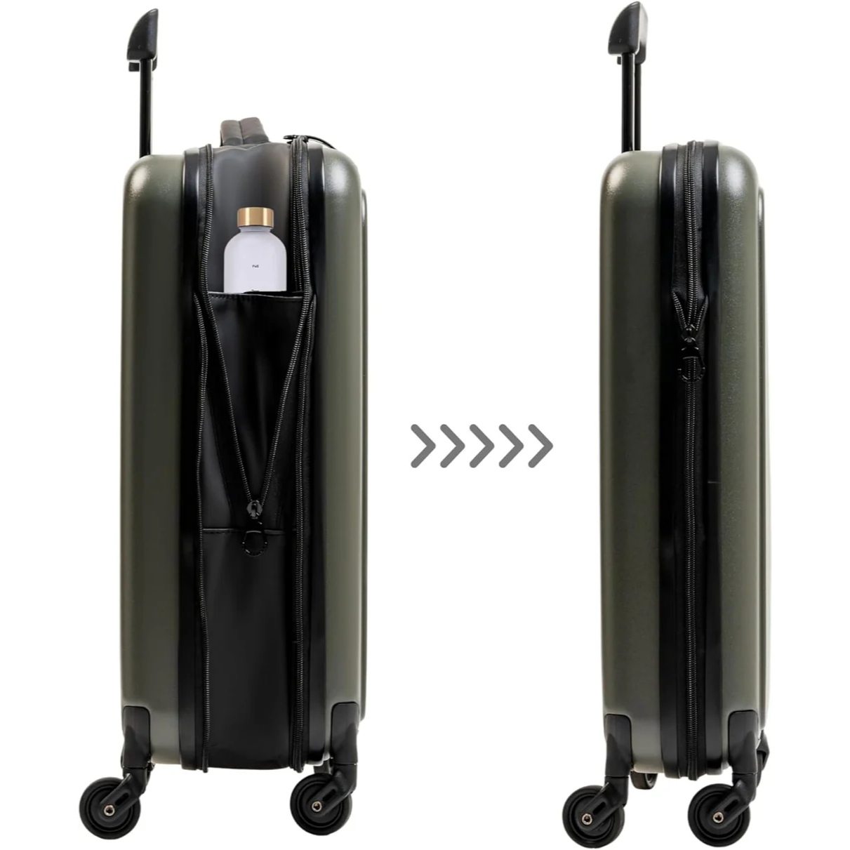 Expandable and Foldable Suitcase - 20 Inch