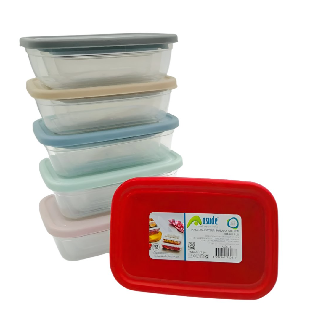 Rectangular Container - Sets of 3