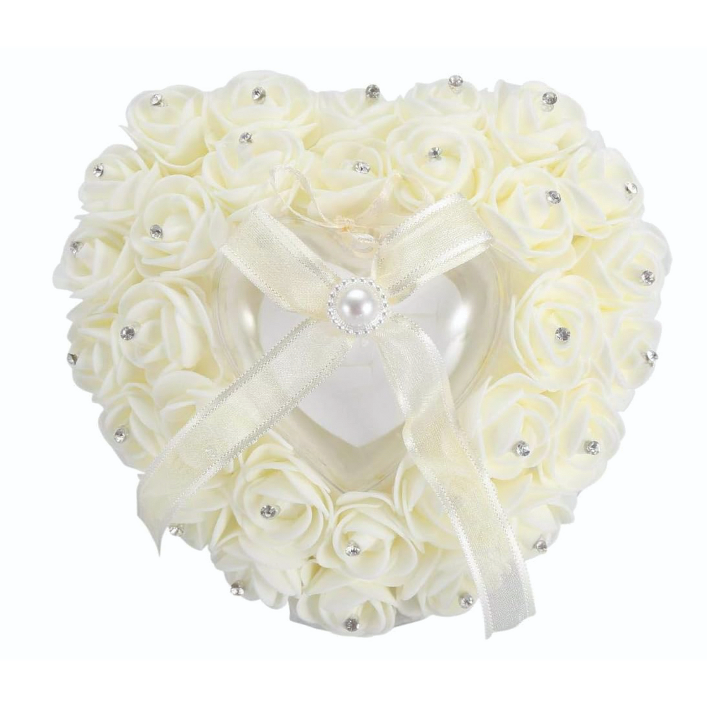 Heart Wedding Basket - 15 CM