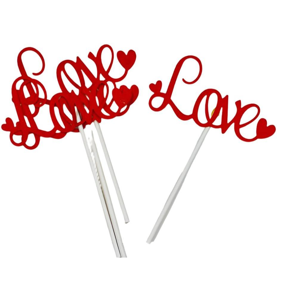 Love Cake Topper