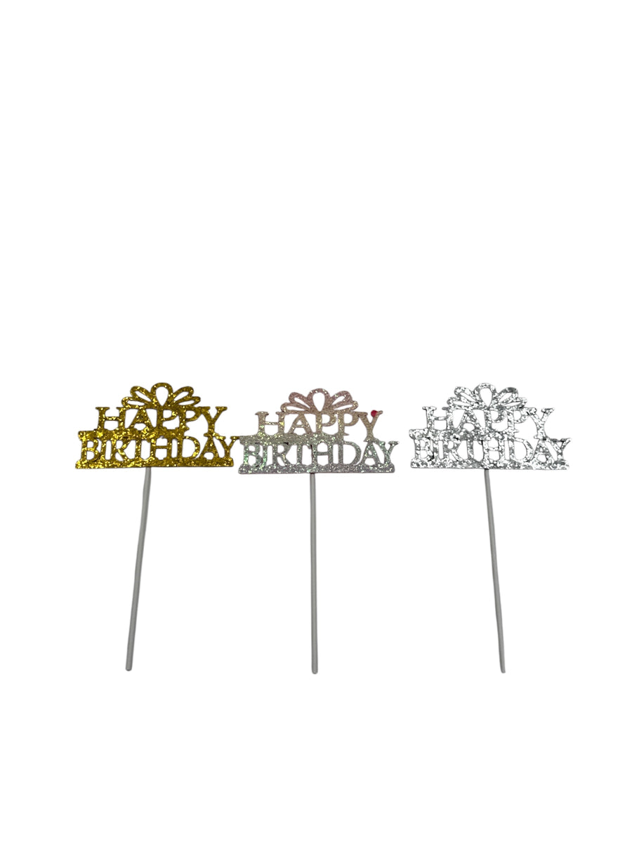 Cake Topper Happy Birthday
