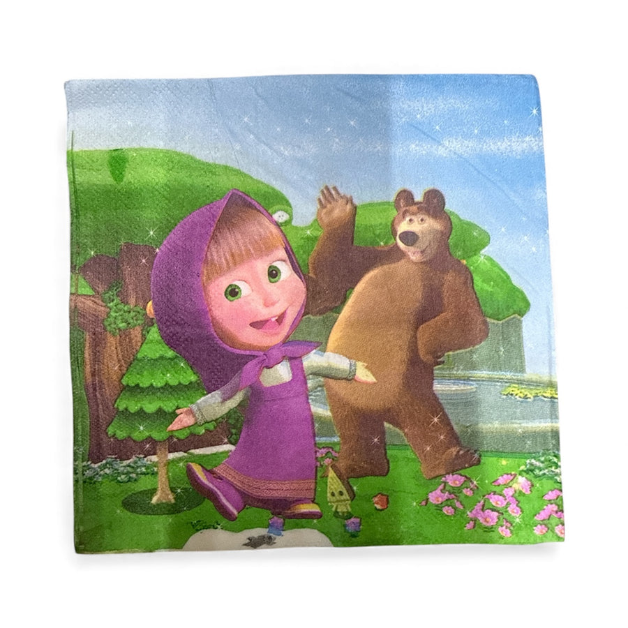 20 PC Masha Napkins