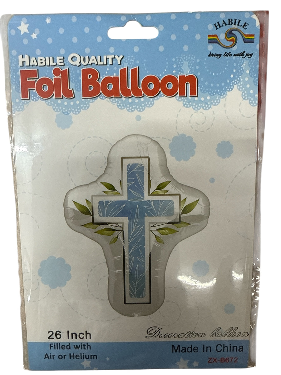 Cross Foil Balloon