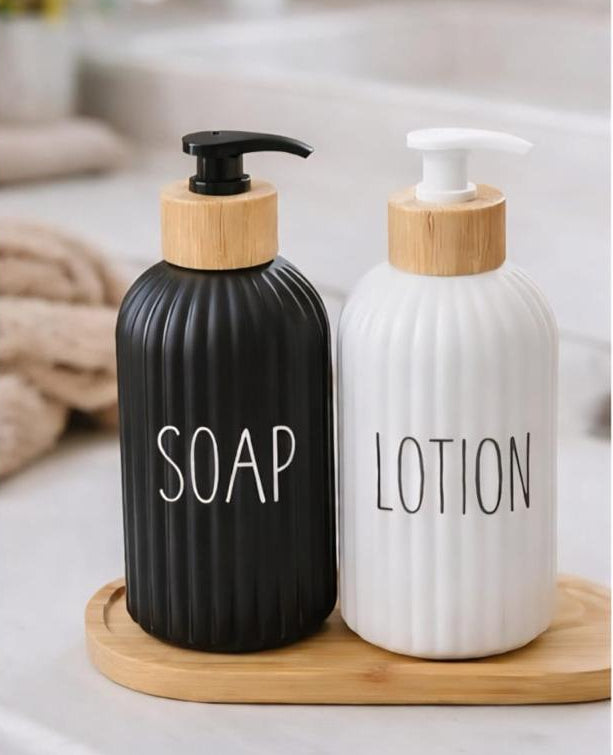 2 PC Soap Dispenser