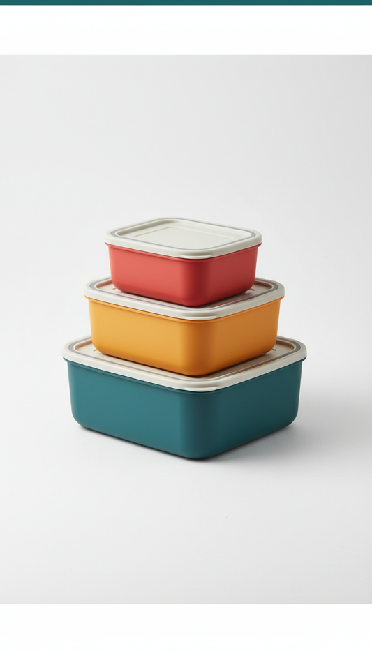 Stackable Modular Food Storage Set