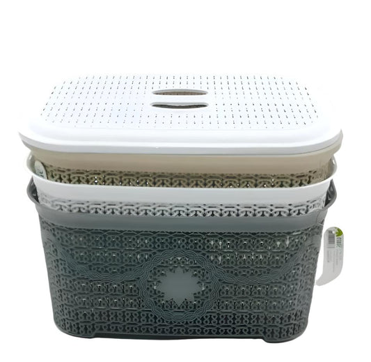 Multi-Purpose Basket with Cover