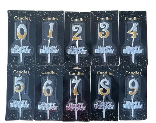 Numbered Candles