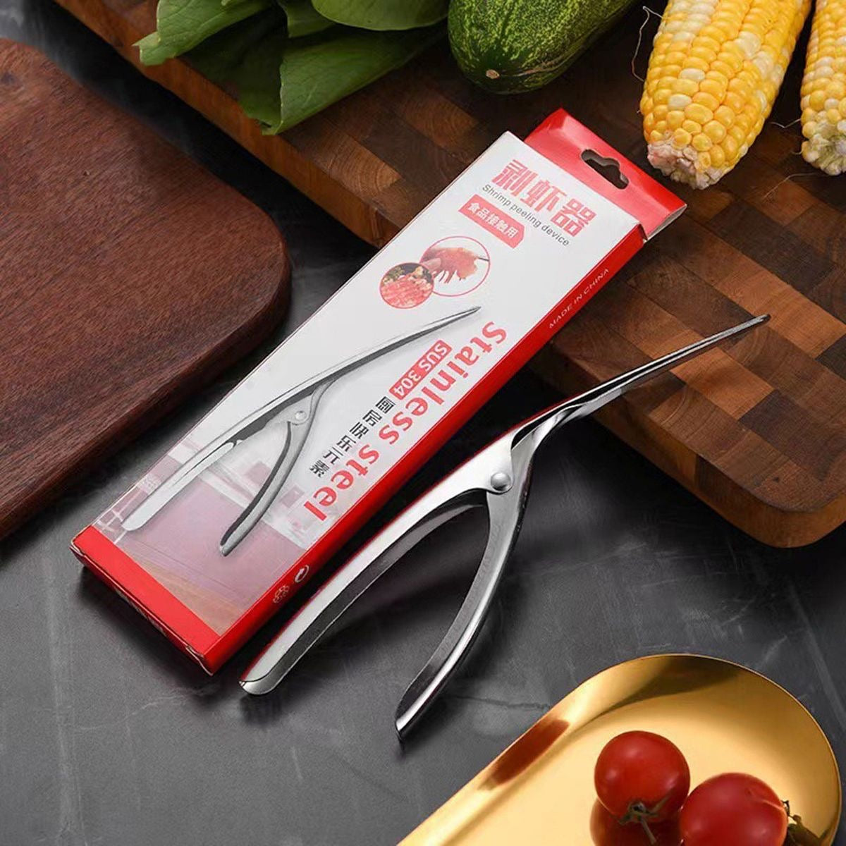 Shrimp Peeling Device